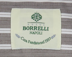 Luigi Borrelli Light Brown Shirt - Slim - (B1219173) - Parent