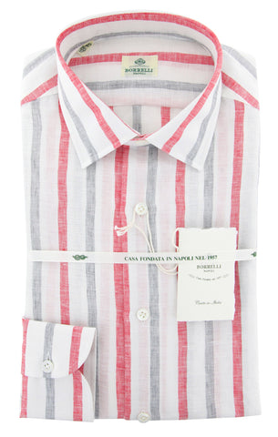 Luigi Borrelli White Shirt - Slim
