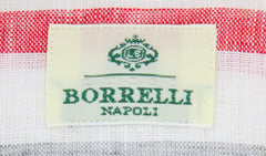 Luigi Borrelli White Striped Shirt - Extra Slim - (L1222171) - Parent
