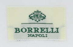 Luigi Borrelli White Solid Cotton Shirt - Slim - (RI) - Parent