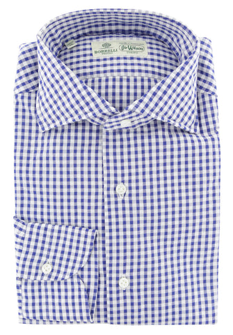 Luigi Borrelli Blue Shirt - Slim
