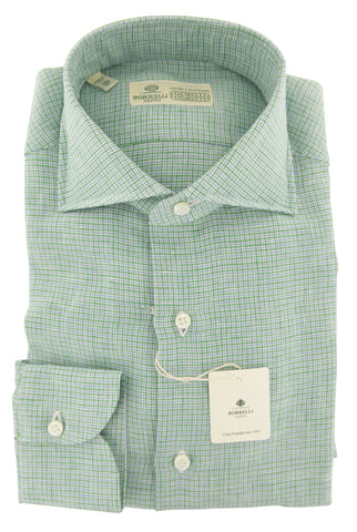 Luigi Borrelli Green Shirt - Slim