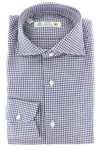 Luigi Borrelli Navy Blue Shirt - Slim