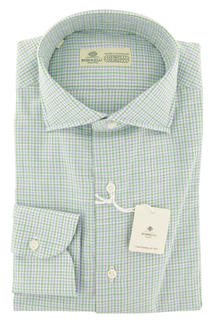 Luigi Borrelli Green Shirt - Slim