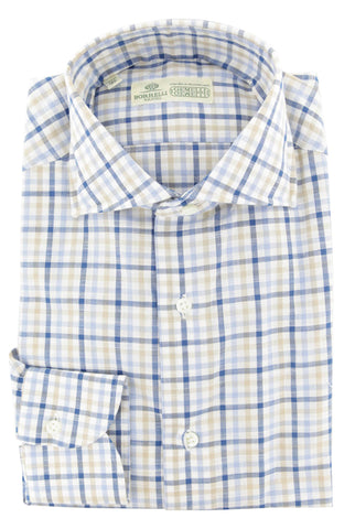 Luigi Borrelli Blue Shirt - Slim