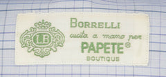 Luigi Borrelli Light Blue Plaid Cotton Shirt - Slim - (184) - Parent
