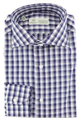 Luigi Borrelli Navy Blue Shirt - Slim