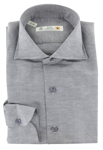 Luigi Borrelli Gray Shirt - Slim