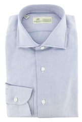 Luigi Borrelli Blue Other Cotton Shirt - Slim - 17/43 - (276)