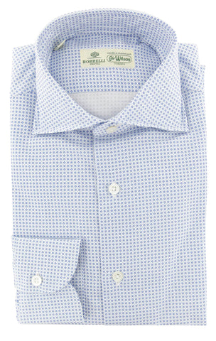 Luigi Borrelli Blue Shirt - Slim