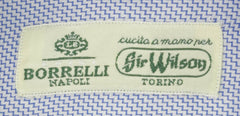 Luigi Borrelli Blue Other Cotton Shirt - Slim - (287) - Parent