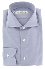 Luigi Borrelli Blue Other Cotton Shirt - Extra Slim - 15/38 - (247)