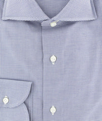 Luigi Borrelli Blue Other Cotton Shirt - Slim - (247) - Parent