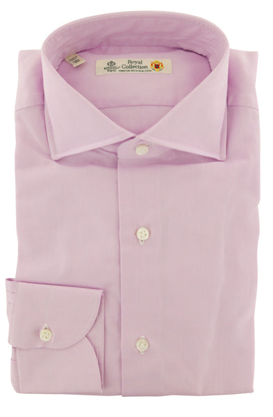 Luigi Borrelli Pink Other Cotton Dress Shirt - Slim - (8E) - Parent