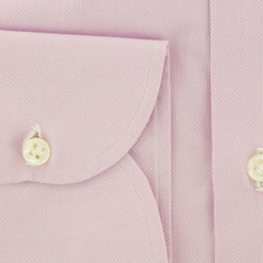 Luigi Borrelli Pink Other Cotton Dress Shirt - Slim - (8E) - Parent
