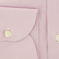 Luigi Borrelli Pink Other Cotton Dress Shirt - Extra Slim - (8E) - Parent