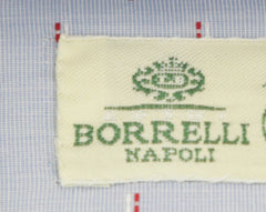 Luigi Borrelli Light Blue Foulard Cotton Shirt - Slim - (233) - Parent