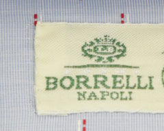 Luigi Borrelli Light Blue Foulard Cotton Shirt - Extra Slim - (233) - Parent