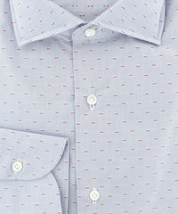Luigi Borrelli Light Blue Foulard Cotton Shirt - Slim - (189) - Parent