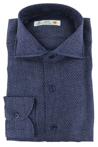 Luigi Borrelli Dark Blue Shirt - Slim