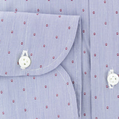 Luigi Borrelli Blue Foulard Cotton Shirt - Slim - (191) - Parent