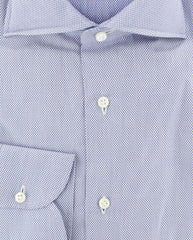 Luigi Borrelli Blue Other Cotton Shirt - Slim - (230) - Parent