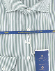 Luigi Borrelli Green Shirt - Slim - (EV0600950NANDO) - Parent
