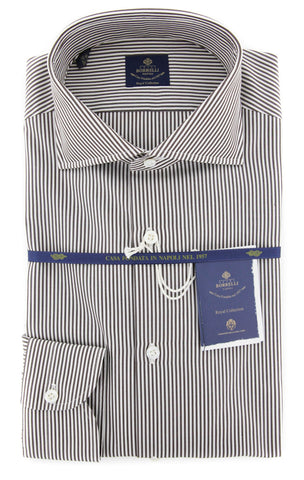 Luigi Borrelli Brown Shirt - Slim