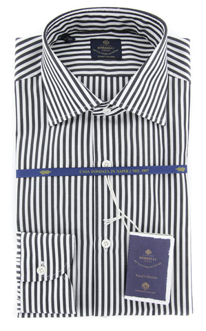 Luigi Borrelli Black Shirt - Slim