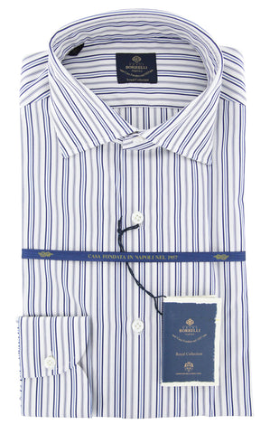Luigi Borrelli Blue Shirt - Slim