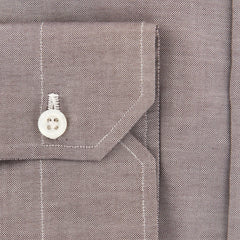 Luigi Borrelli Gray Solid Shirt - Slim - (EV06RC10360) - Parent