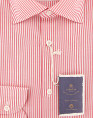 Luigi Borrelli Pink Shirt - Slim - (EV06RC10640) - Parent