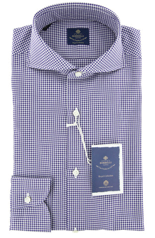 Luigi Borrelli Purple Shirt - Slim