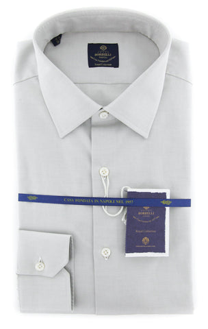 Luigi Borrelli Light Gray Shirt - Slim