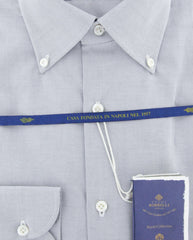 Luigi Borrelli Gray Shirt - Slim - (EV061211STEFANO) - Parent