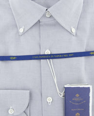 Luigi Borrelli Gray Shirt - Extra Slim - (EV061211STEFANO) - Parent