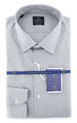 Luigi Borrelli Gray Shirt - Slim - 16/41 - (EV061214SEVERO)