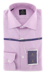 Luigi Borrelli Lavender Purple Shirt - 15.75/40 - (EV061234W)