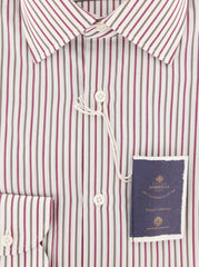 Luigi Borrelli Red Shirt - Slim - (EV06RC130240) - Parent