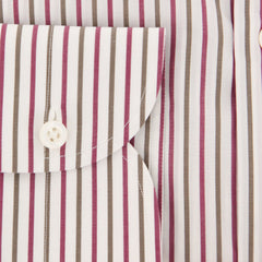 Luigi Borrelli Red Shirt - Slim - (EV06RC130240) - Parent