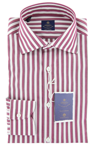 Luigi Borrelli Red Shirt - Slim