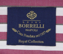 Luigi Borrelli Red Shirt - Slim - (EV06RC130340) - Parent