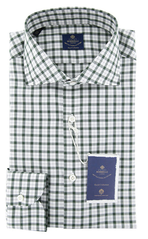 Luigi Borrelli Green Shirt - Slim