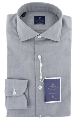 Luigi Borrelli Gray Shirt - Slim