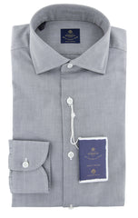 Luigi Borrelli Gray Shirt - Slim - 15/38 - (EV06RC132030)