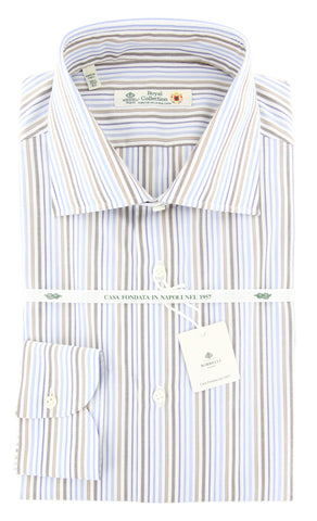 Luigi Borrelli Brown Shirt - Slim