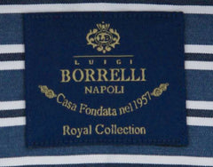 Luigi Borrelli Navy Blue Shirt - (EV061563ACHILLE) - Parent