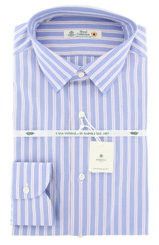 Luigi Borrelli Blue Shirt - Slim