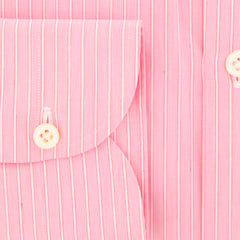 Luigi Borrelli Pink Shirt - Slim - (EV061936ACHILLE) - Parent