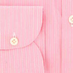 Luigi Borrelli Pink Shirt - Extra Slim - (EV061936ACHILLE) - Parent